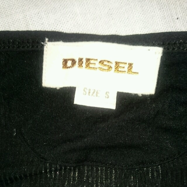 DIESEL(ディーゼル)のディーゼル DIESEL 長袖 黒 レディースのトップス(カットソー(長袖/七分))の商品写真