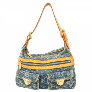LOUIS VUITTON - 【5gc3027-b-h】ルイヴィトン ショルダーバッグ モノグラム・デニム M95049 バギーPM ブルー【中古】レディース