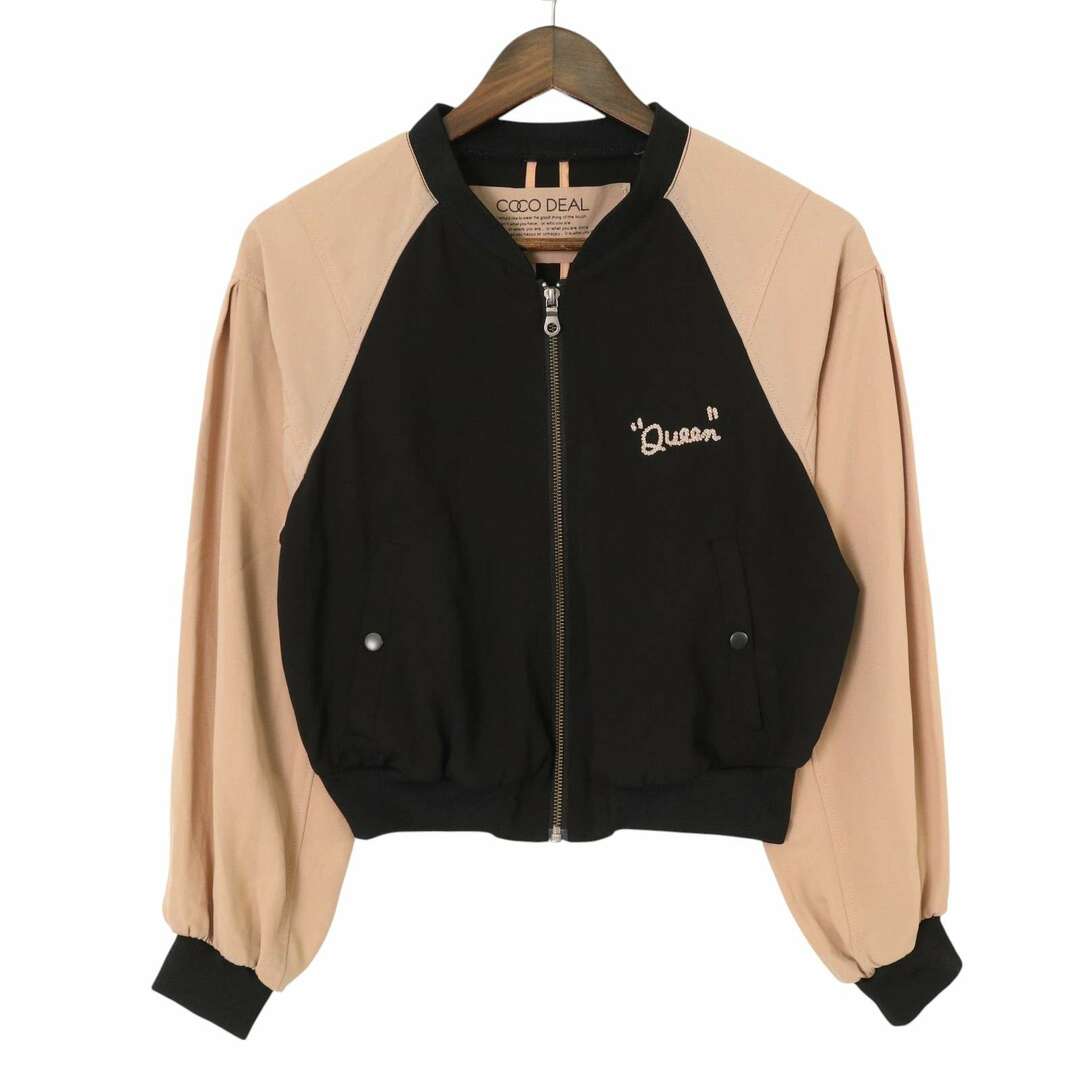 COCO DEAL(ココディール)のCOCO DEAL ココディール 通年 ストレッチ★ ブルゾン ジャンパー ジャケット Sz.2 レディース レディースのジャケット/アウター(ブルゾン)の商品写真