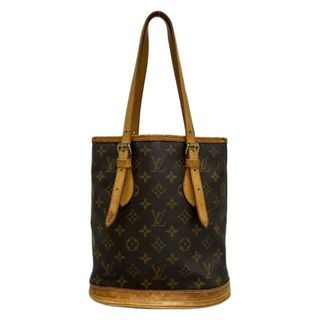 ルイヴィトン(LOUIS VUITTON)のLOUIS VUITTON(ルイヴィトン) ショルダーバッグ モノグラム プチ・バケット M42238 -(ショルダーバッグ)