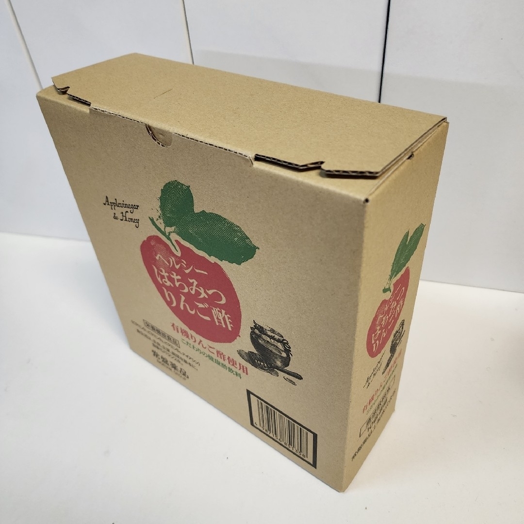 TOKIWA Pharmaceutical(トキワヤクヒンコウギョウ)のトキワ　はちみつりんご酢　3本　10倍濃縮　有機りんご酢　容器無し 食品/飲料/酒の飲料(その他)の商品写真