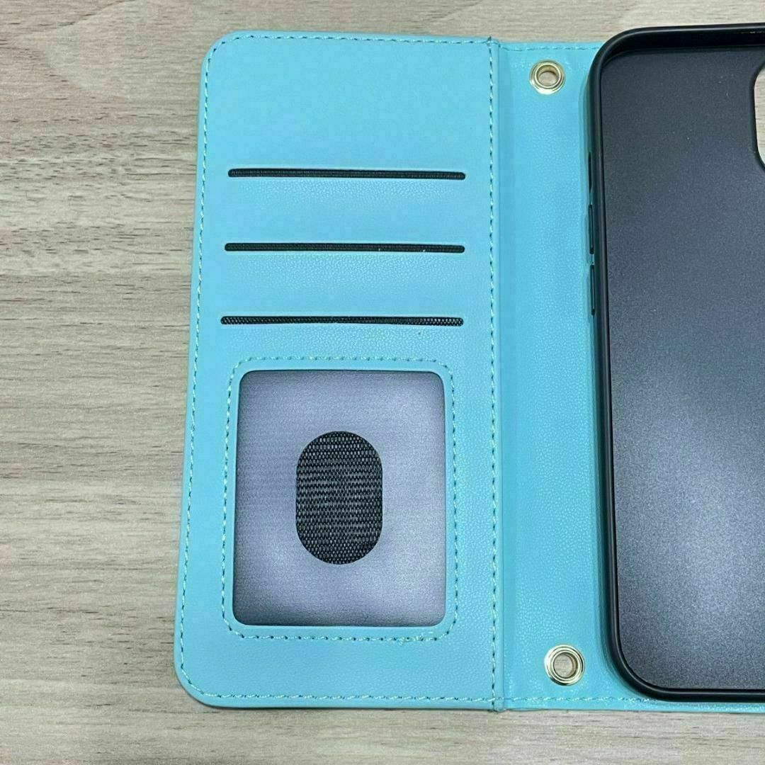 iPhone14ケース　キルティング調　　カード収納　耐衝撃　保護　軽量　薄型 スマホ/家電/カメラのスマホアクセサリー(iPhoneケース)の商品写真