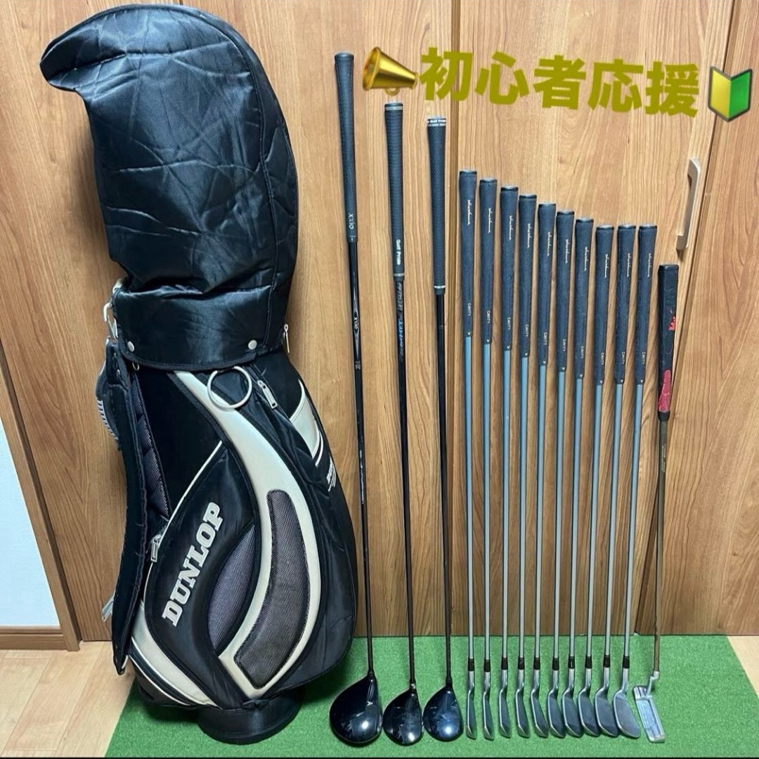 本間ゴルフ(ホンマゴルフ)の【HONMA】ゴルフクラブ 14本 フルセット キャディバッグ おまけ XXIO スポーツ/アウトドアのゴルフ(クラブ)の商品写真