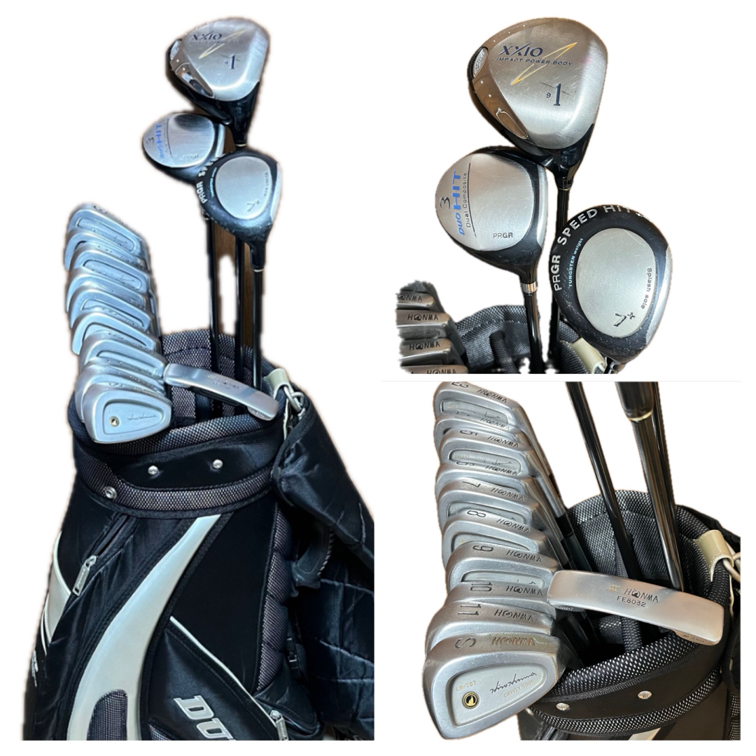 本間ゴルフ(ホンマゴルフ)の【HONMA】ゴルフクラブ 14本 フルセット キャディバッグ おまけ XXIO スポーツ/アウトドアのゴルフ(クラブ)の商品写真