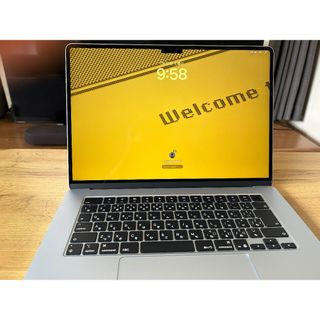 アップル(Apple)の15インチMacBook Air　Apple M4チップ【新品同様】(ノートPC)