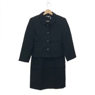 クレージュ(Courreges)の良好 Courreges クレージュ  セットアップ サイズ:11  ブラック  レディース ヴィンテージ　243001001309(セット/コーデ)