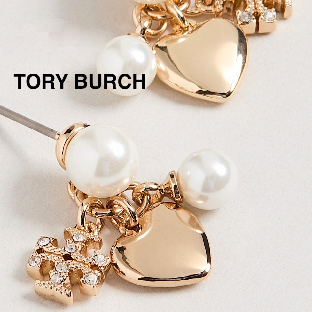 Tory Burch(トリーバーチ)のトリーバーチ チャーム ドロップピアス レディースのアクセサリー(ピアス)の商品写真
