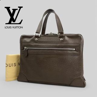 ルイヴィトン(LOUIS VUITTON)の■ルイ・ヴィトン■ タイガ イゴール ビジネスバッグ グリズリ M31178(ビジネスバッグ)