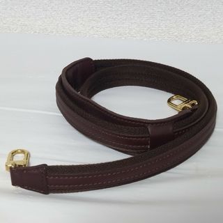 ルイヴィトン(LOUIS VUITTON)の【極美品】ルイヴィトン ショルダーストラップ ボルドー ゴールド金具 (その他)