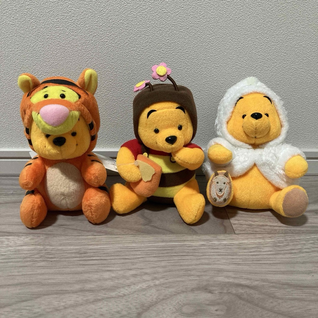 【希少】ディズニーストア くまのプーさん 招き猫 ぬいぐるみ 着ぐるみ 開運 ディズニーストア くまのプーさん 招き猫 ぬいぐるみ 開運