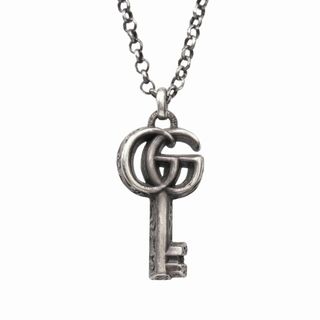 グッチ(GUCCI)の美品 グッチ GUCCI ダブルG キー ネックレス アクセサリー ジュエリ(ネックレス)