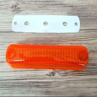 車高灯レンズ オレンジ　反射板とレンズネジのおまけ付き(汎用パーツ)