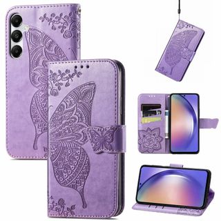 【色:バタフライラベンダー_サイズ:に適用するGalaxy A55 5G】に適用(その他)