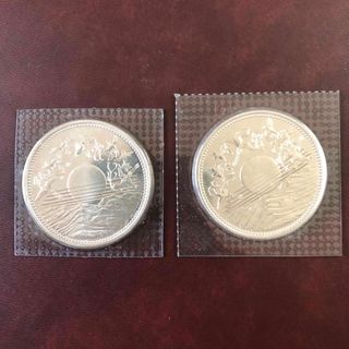 昭和天皇御在位60年記念　10,000円銀貨　2枚(貨幣)