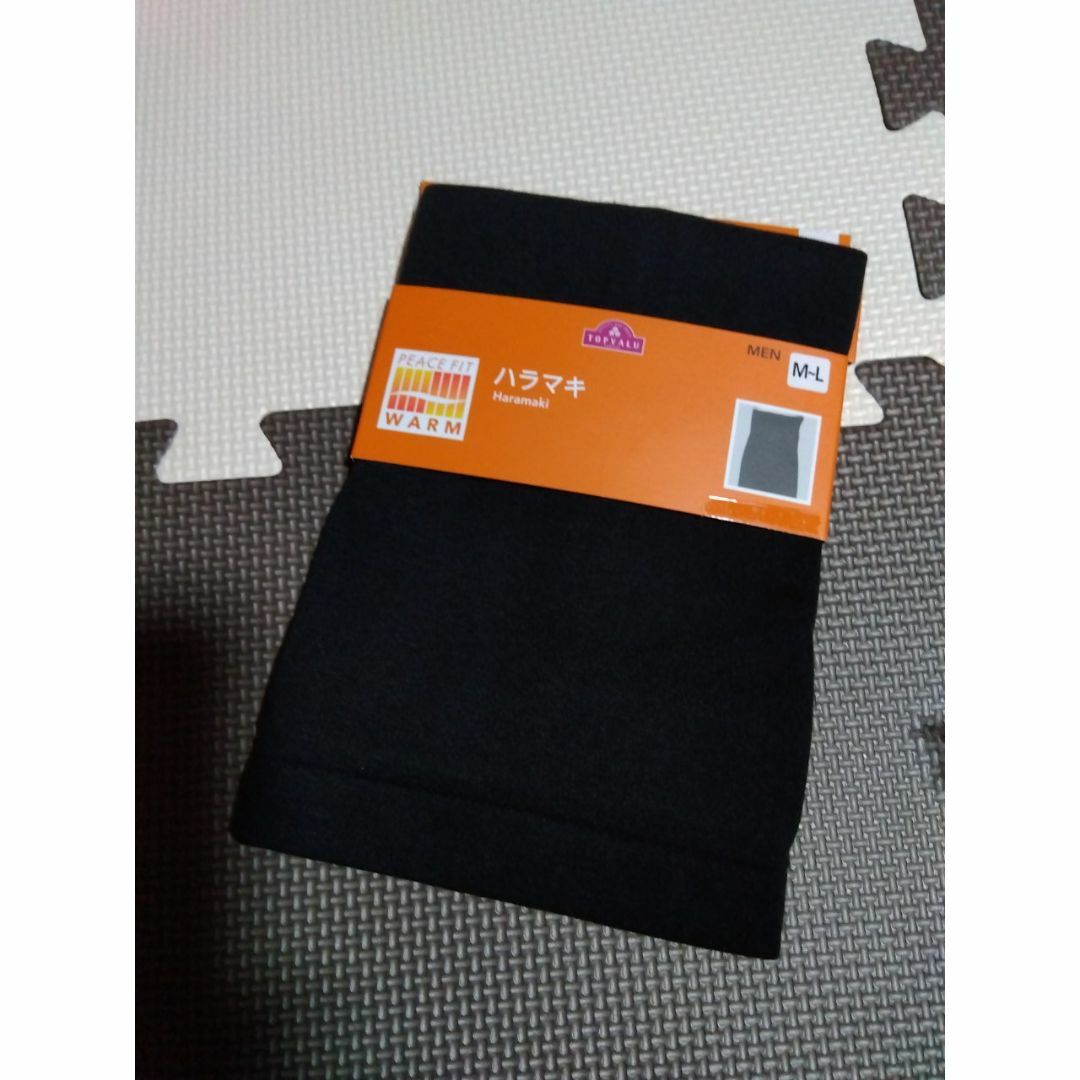 AEON(イオン)のM～L/黒/新品/イオン トップバリュ/メンズ 腹巻き はらまき 秋冬用 メンズのアンダーウェア(その他)の商品写真