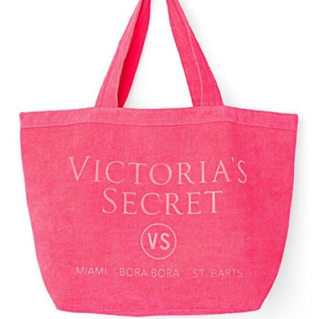Victoria's Secret(ヴィクトリアズシークレット)のVS タオル地トート♡  レディースのバッグ(トートバッグ)の商品写真