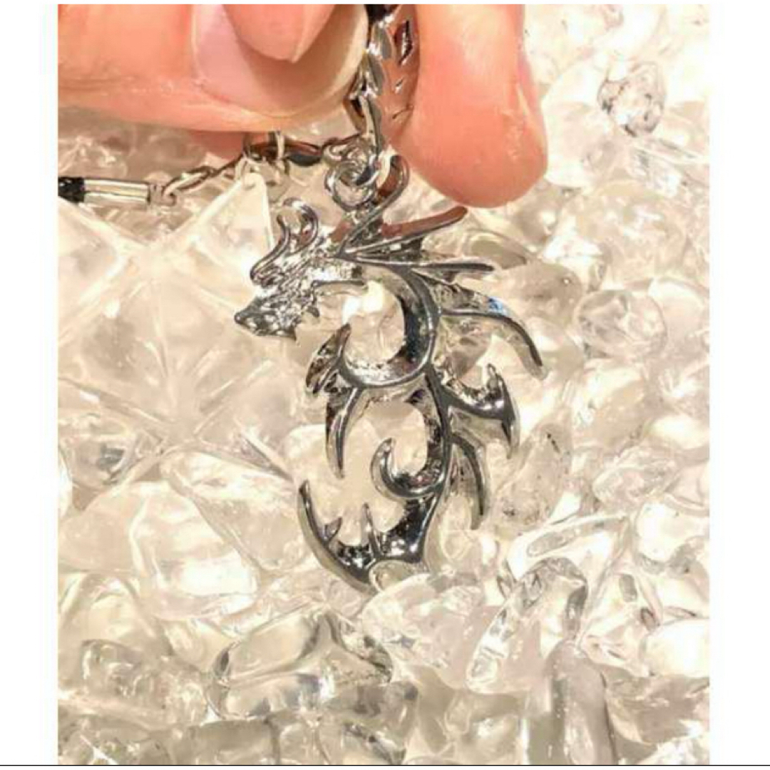 シルバー925 ドラゴン ネックレス 龍 シルバー アクセサリー メンズのアクセサリー(ネックレス)の商品写真