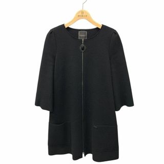 フォクシー(FOXEY)のFOXEY/フォクシー ミラネーゼ コート ウール ブラック 40(ピーコート)