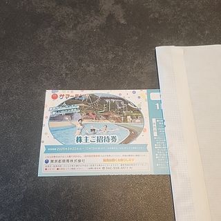 東京都競馬 株主優待 東京サマーランド 1枚(遊園地/テーマパーク)