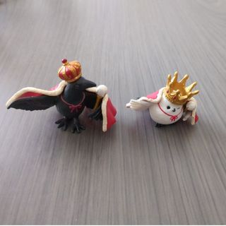 王様気鳥 シマエナガ＆カラス