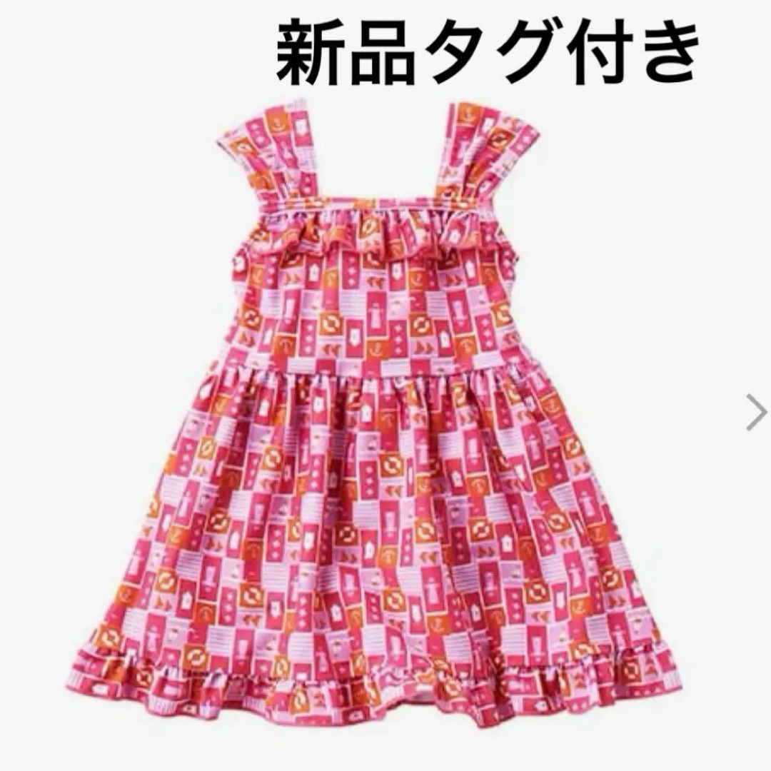familiar(ファミリア)の新品タグ付き　ファミリア ワンピース水着 110cm キッズ/ベビー/マタニティのキッズ服女の子用(90cm~)(水着)の商品写真