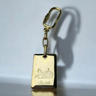セリーヌ(CELINE)のCELINE ゴールド　カラー　キーホルダー(キーホルダー)