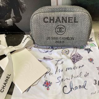 シャネル(CHANEL)の美品☆CHANEL☆ドーヴィル☆ポーチ☆(ポーチ)