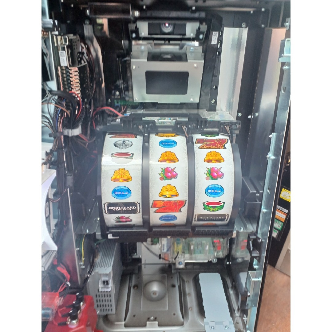 スマスロバイオハザード ヴェンデッタ 実機 エンタメ/ホビーのテーブルゲーム/ホビー(パチンコ/パチスロ)の商品写真