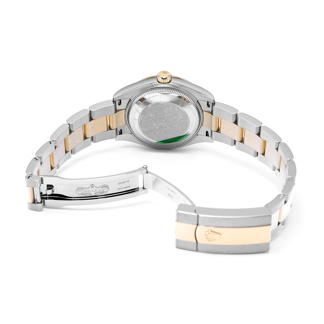 ROLEX(ロレックス)の中古 ロレックス ROLEX 278243 ランダムシリアル オリーブグリーン フローラルモチーフ /ダイヤモンド ユニセックス 腕時計 レディースのファッション小物(腕時計)の商品写真