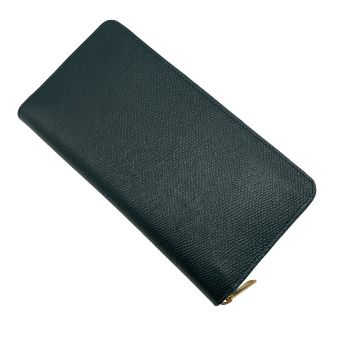 CELINE(セリーヌ)の【CELINE】セリーヌ ラージ ジップドウォレット 10B553BEL.31AN 長財布
 レザー レディース 新ロゴ グリーン 緑 ラウンドファスナー レディースのファッション小物(財布)の商品写真