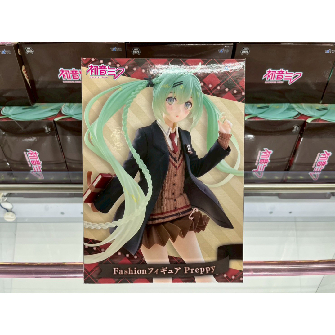 TAITO(タイトー)の初音ミク　Fashion フィギュア Preppy エンタメ/ホビーのフィギュア(アニメ/ゲーム)の商品写真