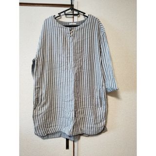 美品♥　ダブルガーゼ　　チュニック　　L(チュニック)