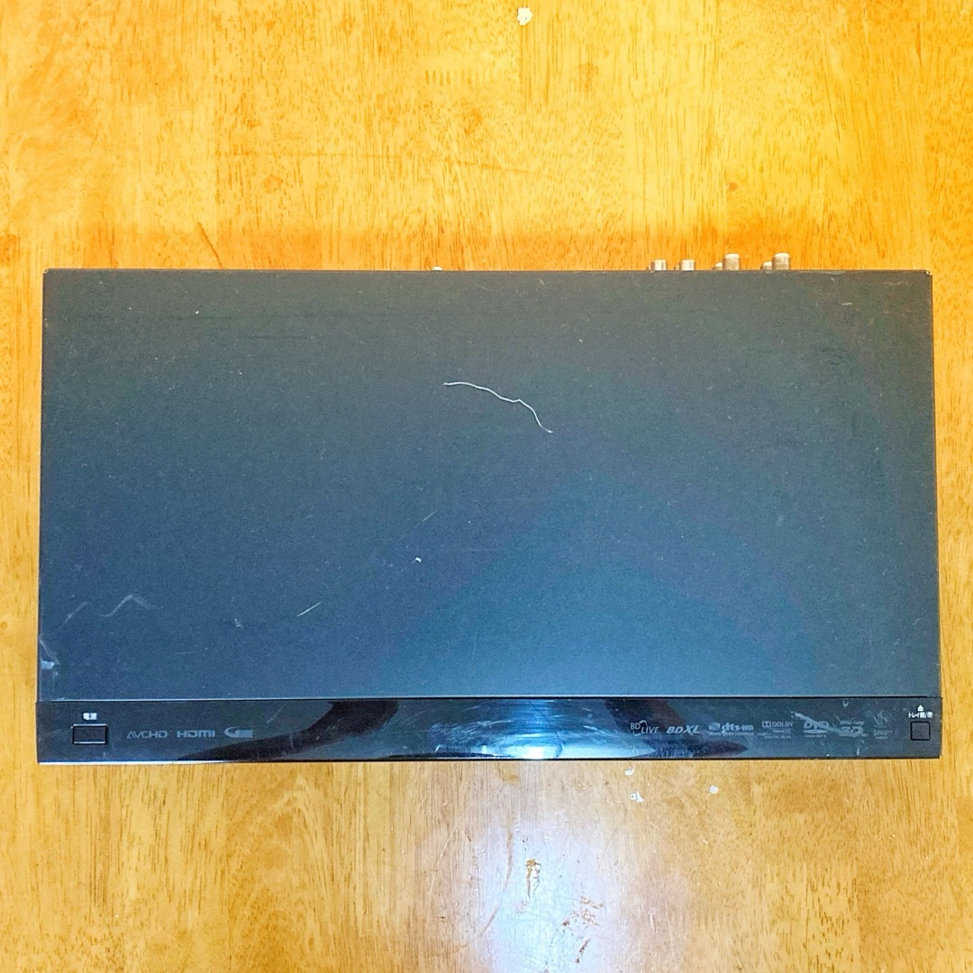 SHARP(シャープ)のSHARP シャープ　AQUOS ブルーレイレコーダー HDD 500GB BD スマホ/家電/カメラのテレビ/映像機器(ブルーレイレコーダー)の商品写真