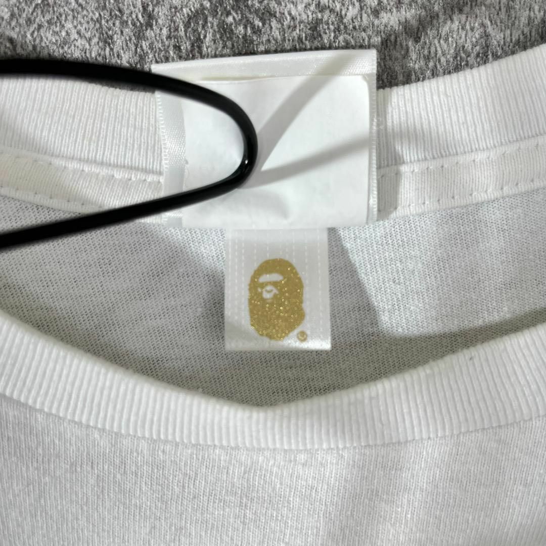 [大人気]　アベイシングエイプ　Tシャツ　大猿　カレッジロゴ　カラフルカモ メンズのトップス(Tシャツ/カットソー(七分/長袖))の商品写真