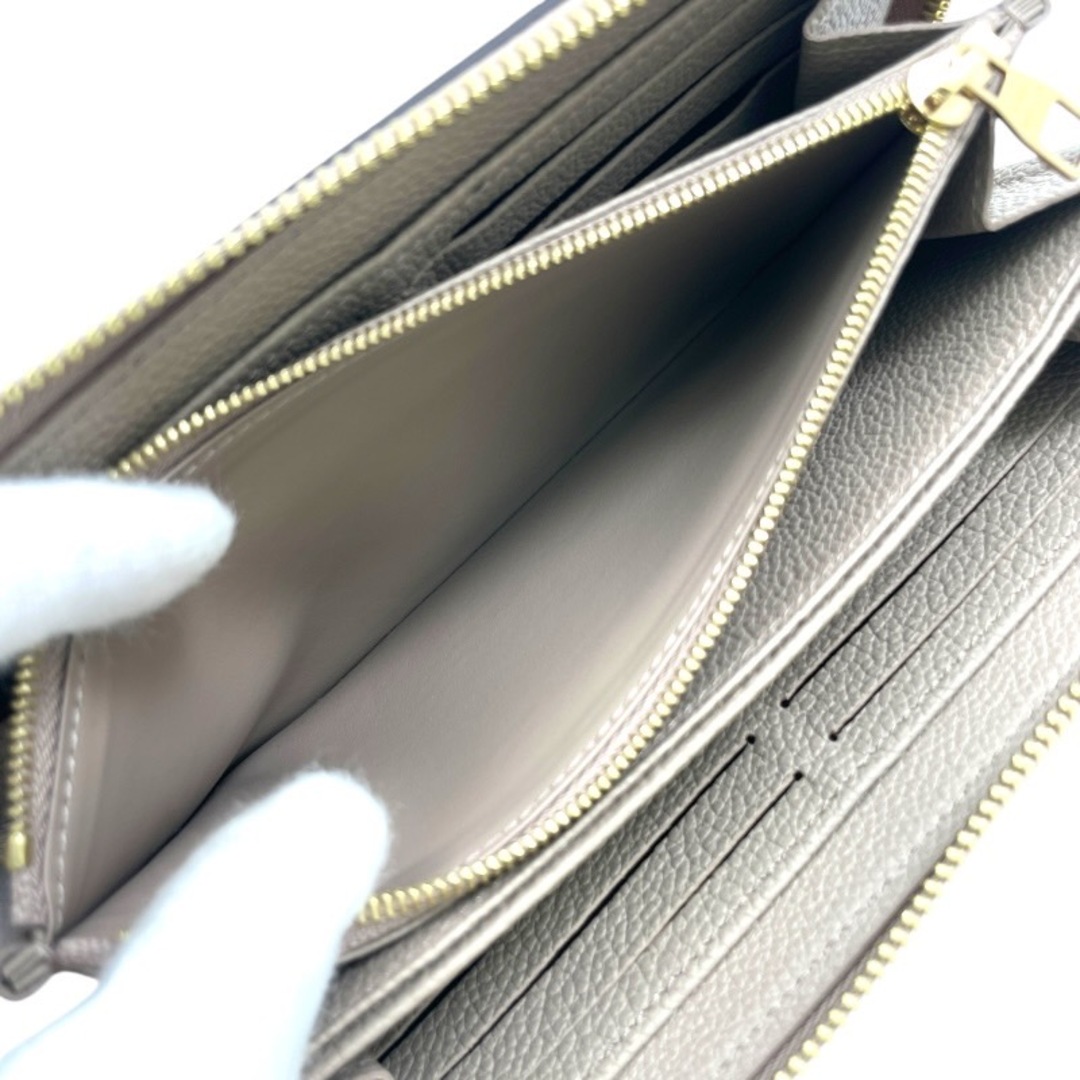 LOUIS VUITTON(ルイヴィトン)の【LOUIS VUITTON】ルイ・ヴィトン ジッピーウォレット M69794 長財布
 レザー レディース バイカラー モノグラム アンプラント トゥルトレール クレーム レディースのファッション小物(財布)の商品写真