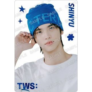 【[箔押し仕様] No.15 SHINYU (Rare SOLO)(レアシール) 】TWS From PLEDIS ENTERTAINMENT ツインウエハース(その他)