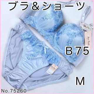 ブラジャーショーツセットＢ75    No.75260(ブラ&ショーツセット)
