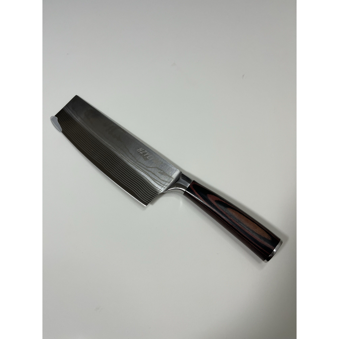 【新品未使用】超鋭利 高炭素ステンレス中華包丁(5Cr15MoV鋼) インテリア/住まい/日用品のキッチン/食器(調理道具/製菓道具)の商品写真