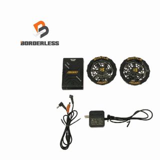 バートル(BURTLE)の☆中古品☆BURTLE バートル 17V 空調作業服用バッテリー AC300 ファンユニット AC310/311 ACアダプタ付 暑さ対策 112328(工具)