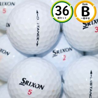 3ダース スリクソン ディスタンス 2018年～2021年モデル Bランク SRIXON ダンロップ 白 中古 送料無料 ロストボール(その他)