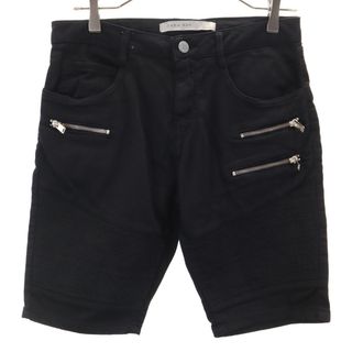 ザラ(ZARA)の古着 ZARA MAN ザラマン バイカー ハーフパンツ w29 ブラック メンズ(ショートパンツ)