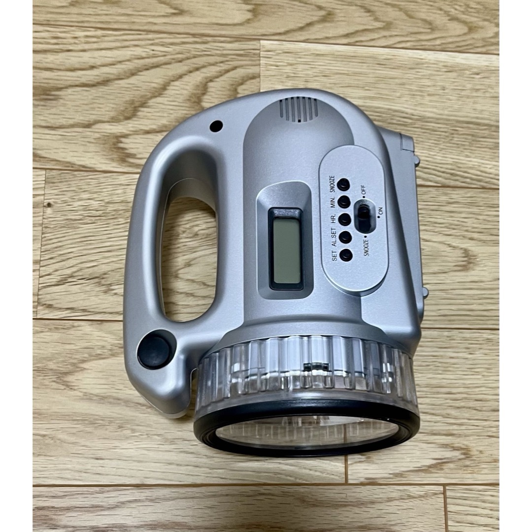 未使用❗️オーム電機ラジオクロックライトOHM ML-154 M 保管品 防災 インテリア/住まい/日用品の日用品/生活雑貨/旅行(防災関連グッズ)の商品写真