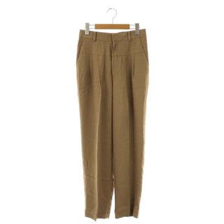 アザー(other)のエルニ NOBLE 24SS ライトクロスパンツ ワイド 38 ベージュ(その他)