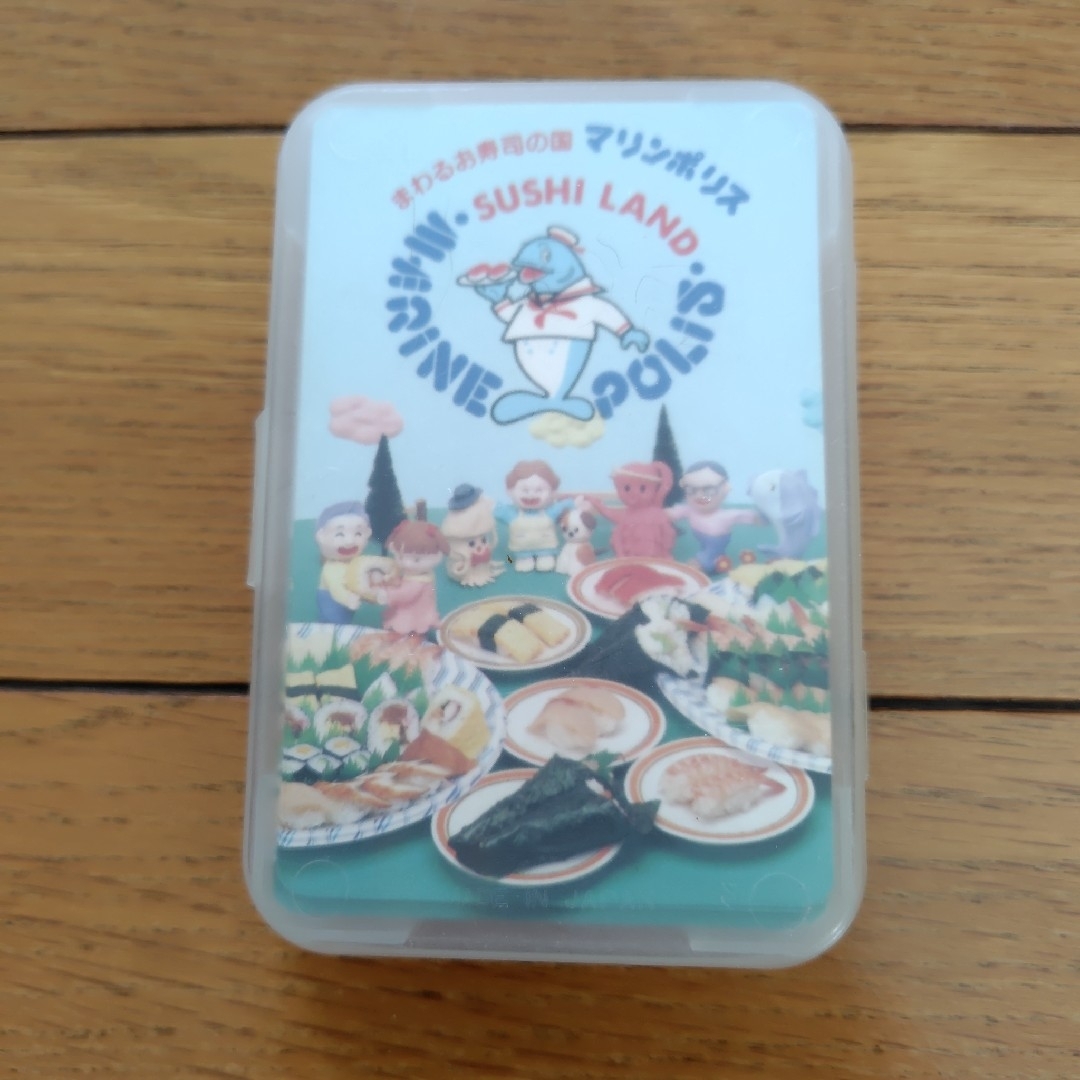 まわる寿司　マリンポリス　トランプ エンタメ/ホビーのテーブルゲーム/ホビー(トランプ/UNO)の商品写真