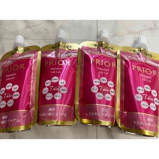 プリオール(PRIOR)のPRIOR プリオールモイスチャーリフトゲル105ml 詰め替え用×4個(オールインワン化粧品)