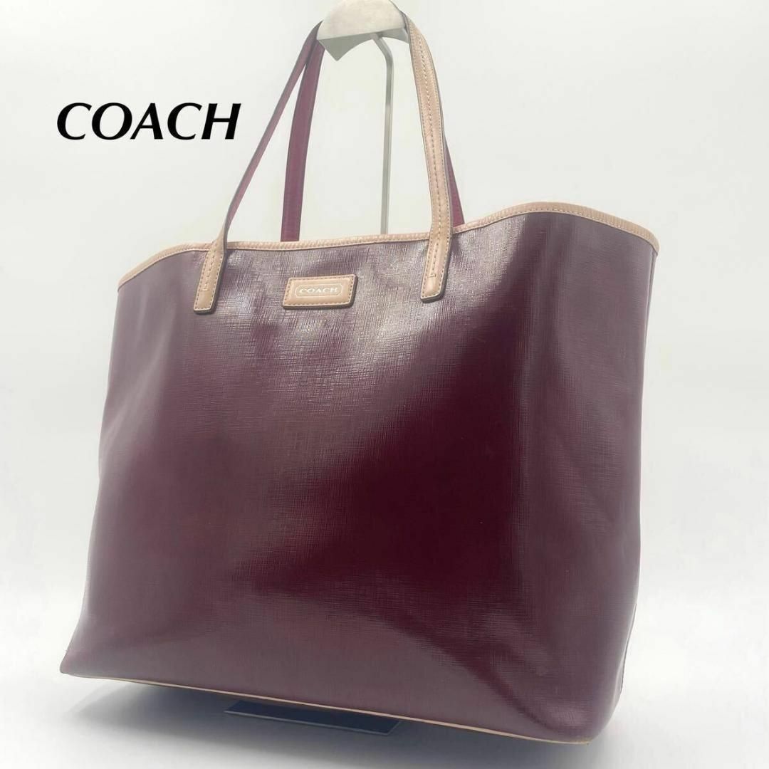 COACH(コーチ)の☆良品☆ COACH コーチ トートバッグ 大容量 レザー F25028 レディースのバッグ(トートバッグ)の商品写真