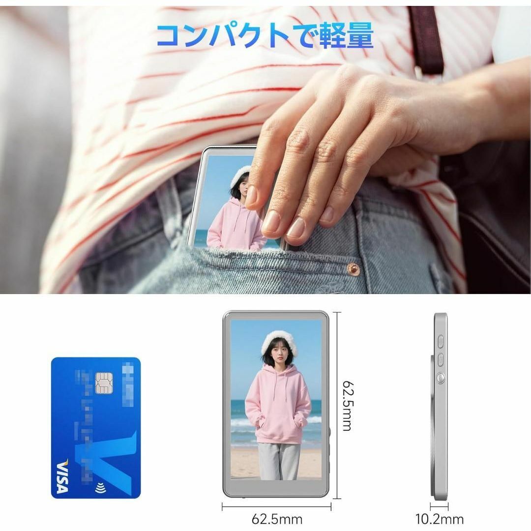 iphone モニター 4K/1080P 自撮りモニター 輝度調整可・外カメラ