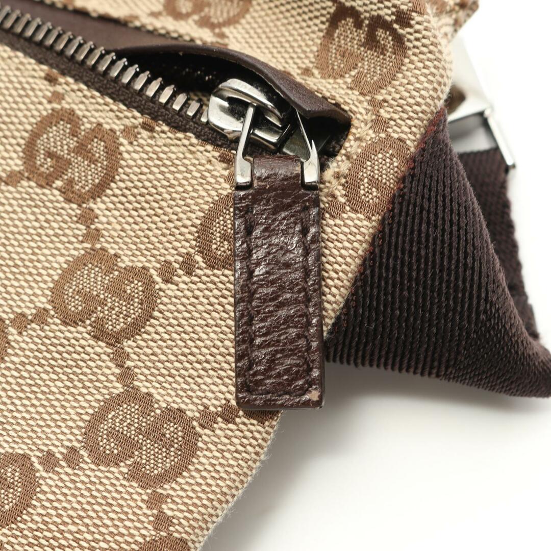GUCCI - グッチ GUCCI GGキャンバス ウエストバッグ ボディ