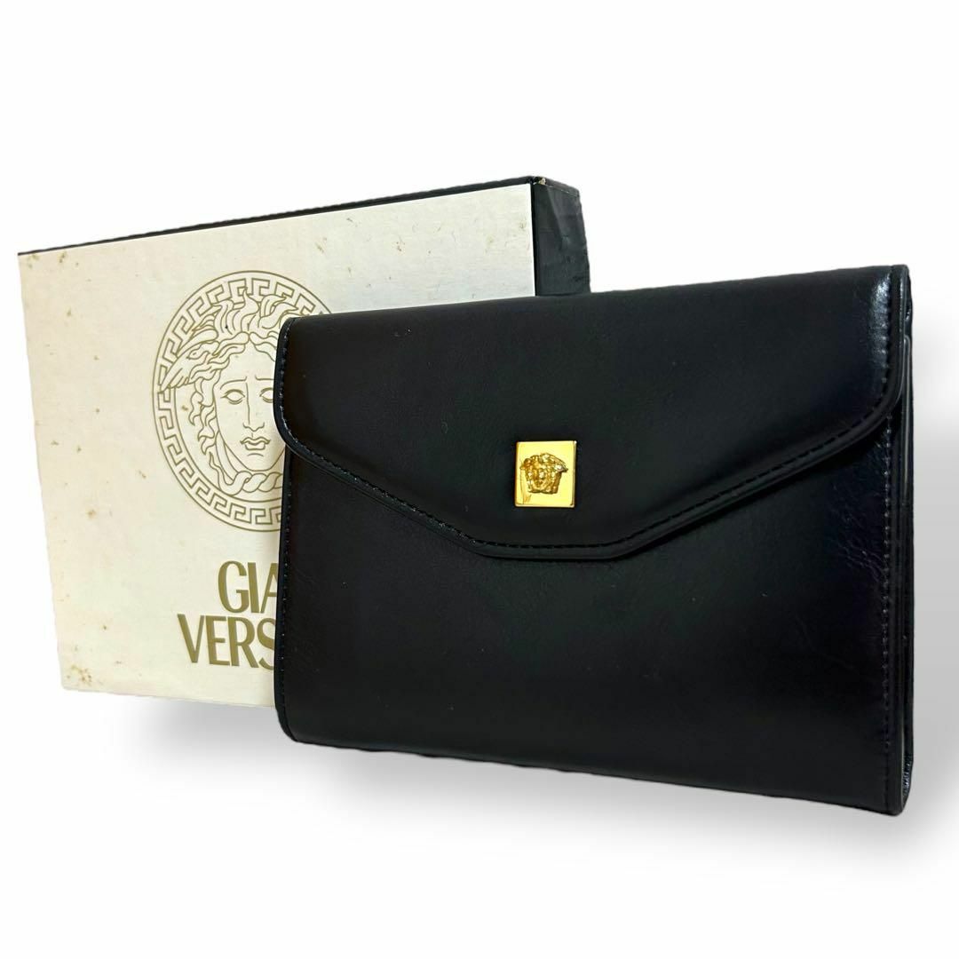 VERSACE - 良品 ヴェルサーチェ 折り財布 メデューサ コイン