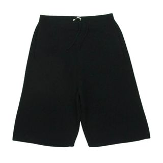 オーラリー(AURALEE)のAURALEE オーラリー 22SS Super Hard Twist Rib Knit Shorts スーパー ハード ツイスト リブ ニット ショーツ ショート パンツ ブラック系 5【中古】(ショートパンツ)